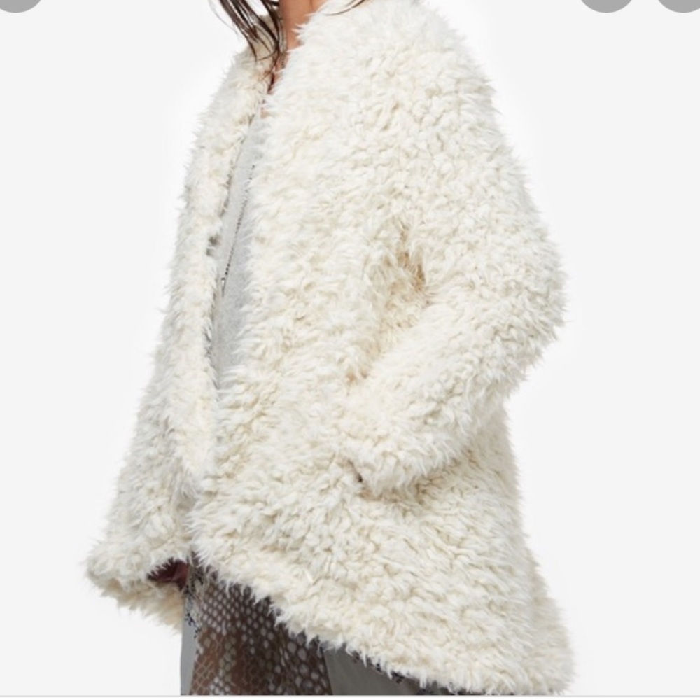 Free People Fuzzy Coat